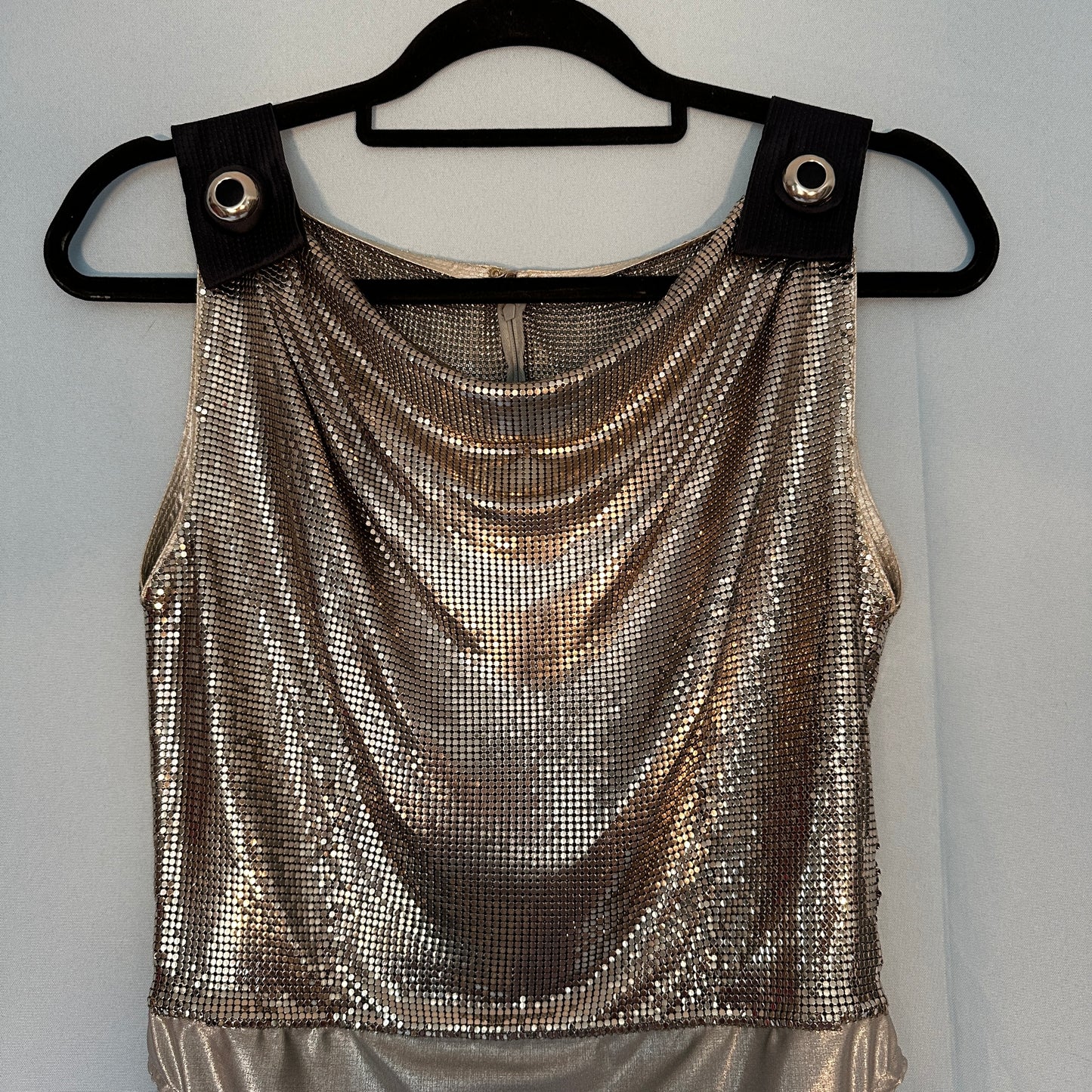 Atelier Versace Spring 1994 Oroton Bodysuit Top