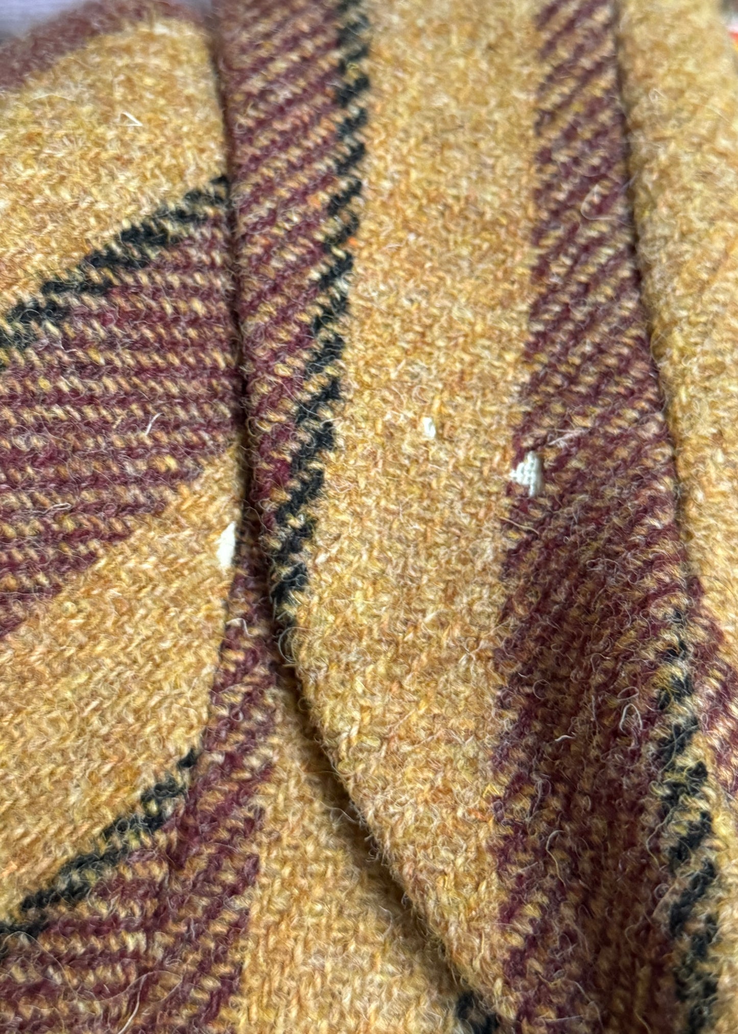 Vivienne Westwood Fall 1990 Runway Striped Harris Tweed Jacket