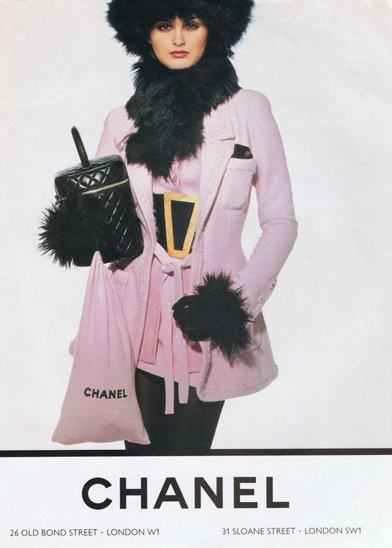 Chanel Fall 1994 Runway Pink Tie Up Bow Jacket & Skirt Suit Set