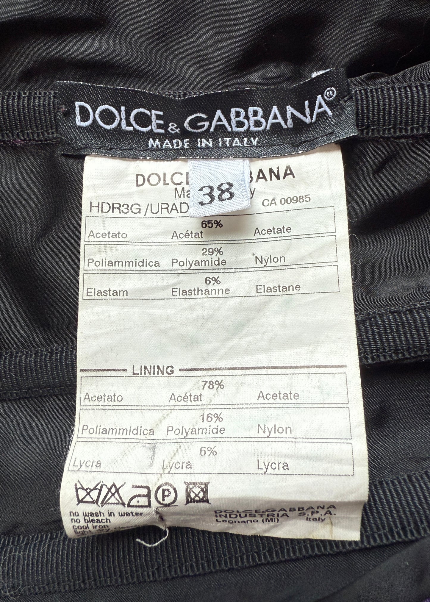 Dolce & Gabbana Purple Satin Corseted Built in Bra Dress