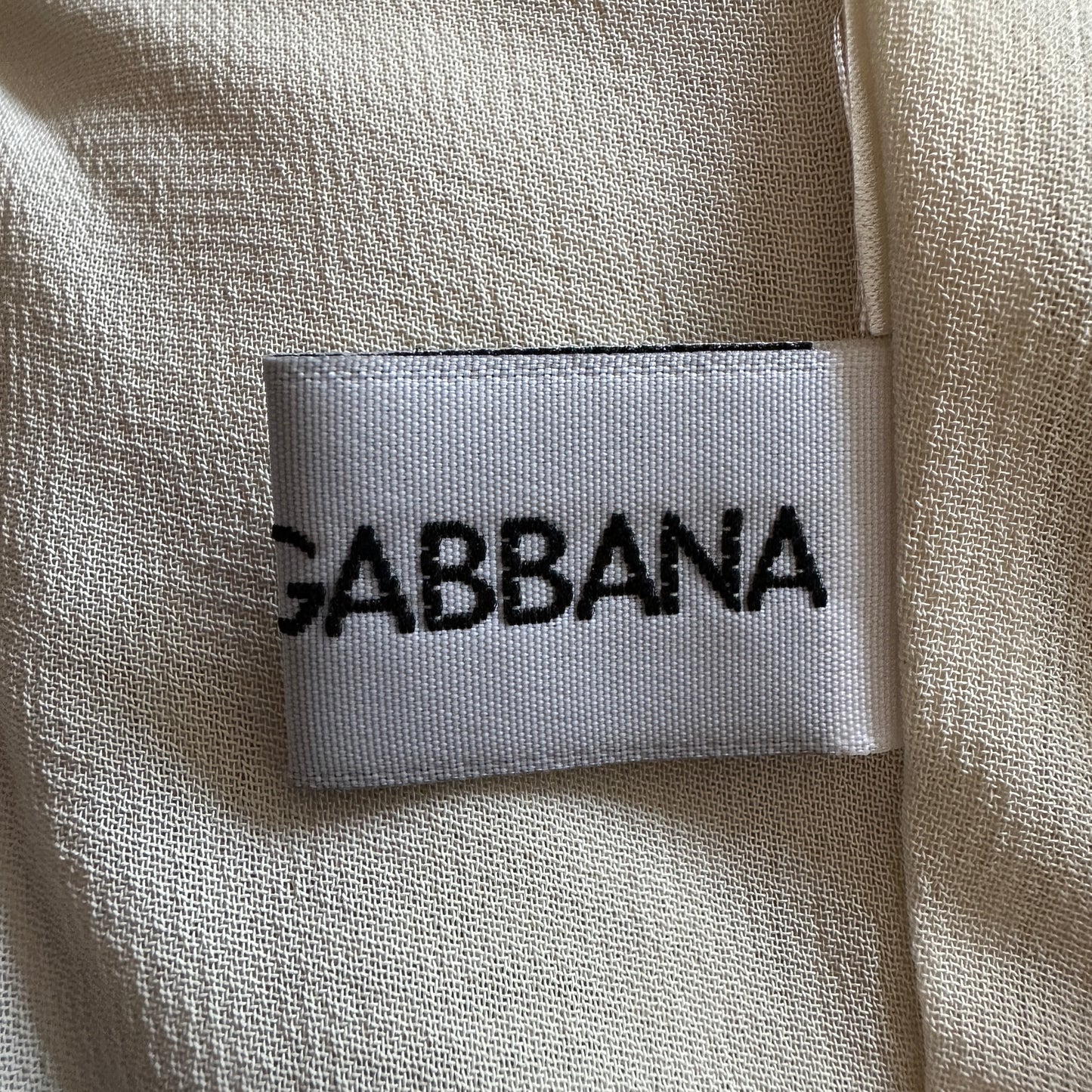 Dolce & Gabbana Fall 1995 Chiffon Tie Up Dress Jacket