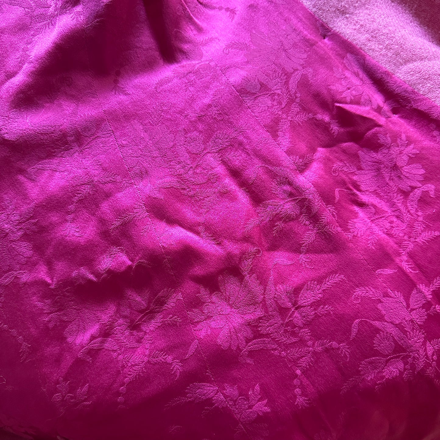 Dior Fall 1998 Runway Pink Fur Trim Jacket