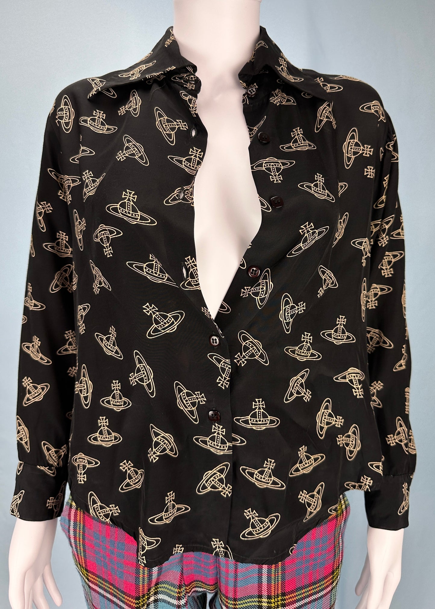 Vivienne Westwood 1980’s Black Orb Shirt