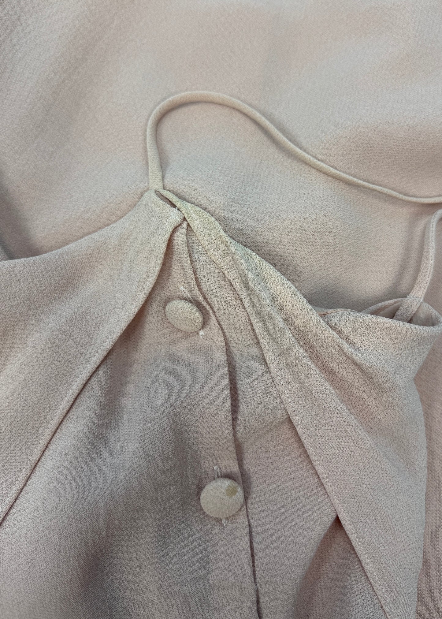 Celine by Michael Kors Pink Silk Chiffon Dress