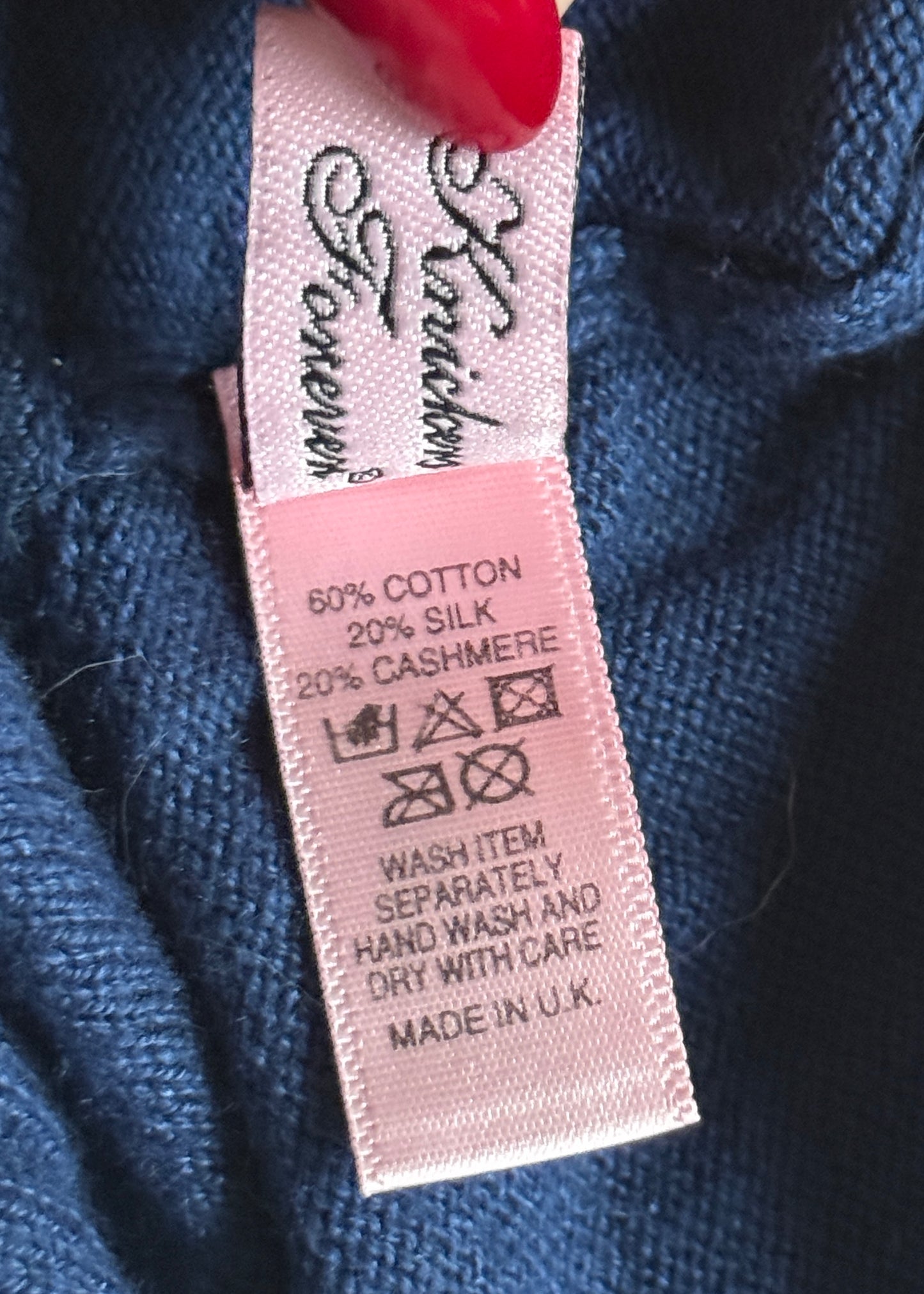 Agent Provocateur 2008 Blue Knit Cowgirl Bodysuit