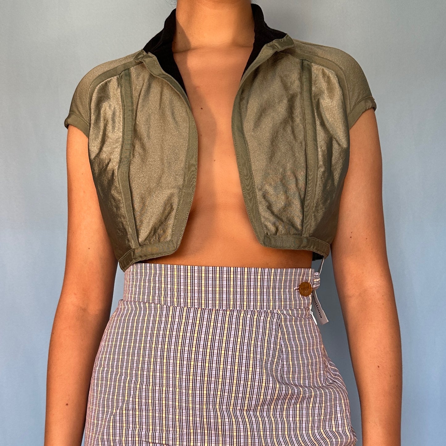John Galliano Spring 1991 Bolero Jacket Vest