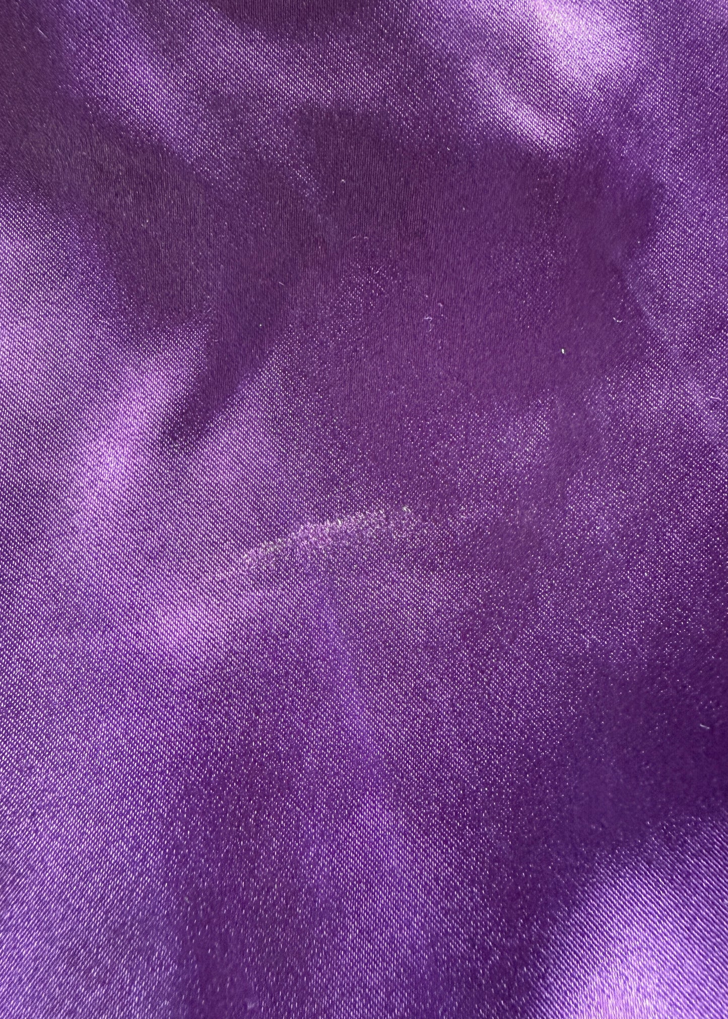 Dolce & Gabbana Purple Satin Corseted Built in Bra Dress