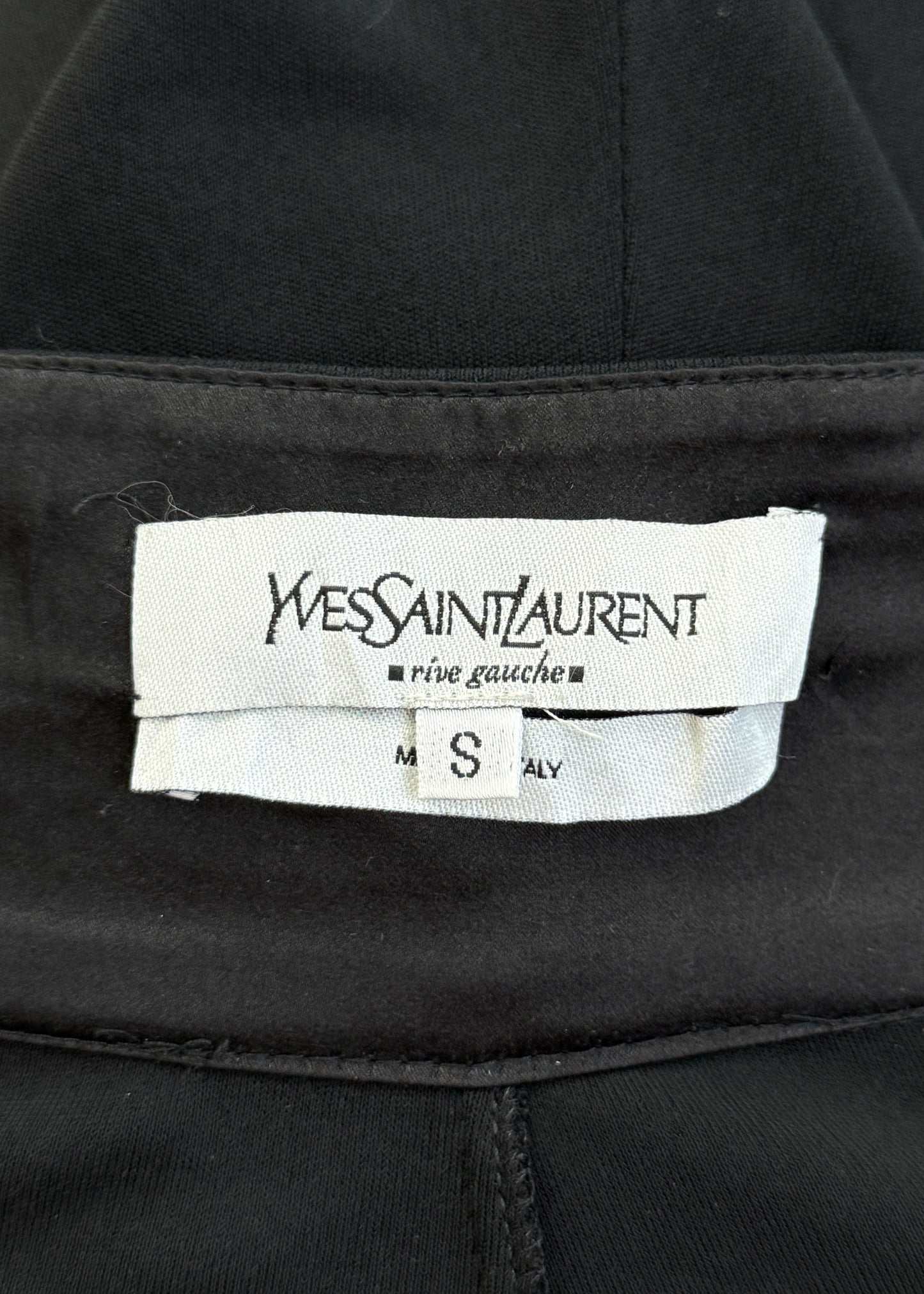 Yves Saint Laurent by Tom Ford Black Wrap Skirt