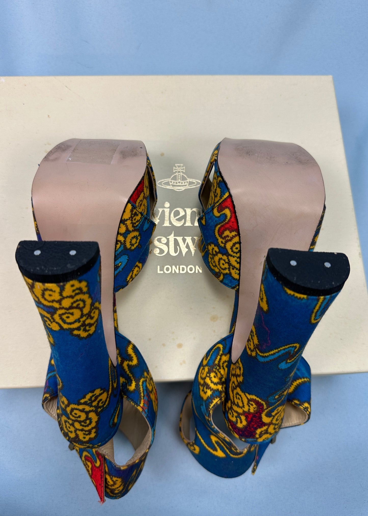 Vivienne Westwood Spring 2013 Runway ‘Tea Garden’ Platform Heels