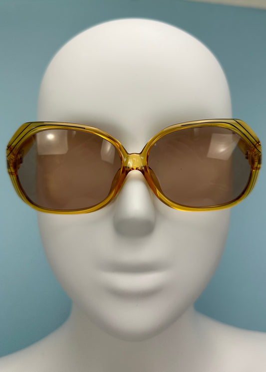 Dior 1970’s Orange Sunglasses