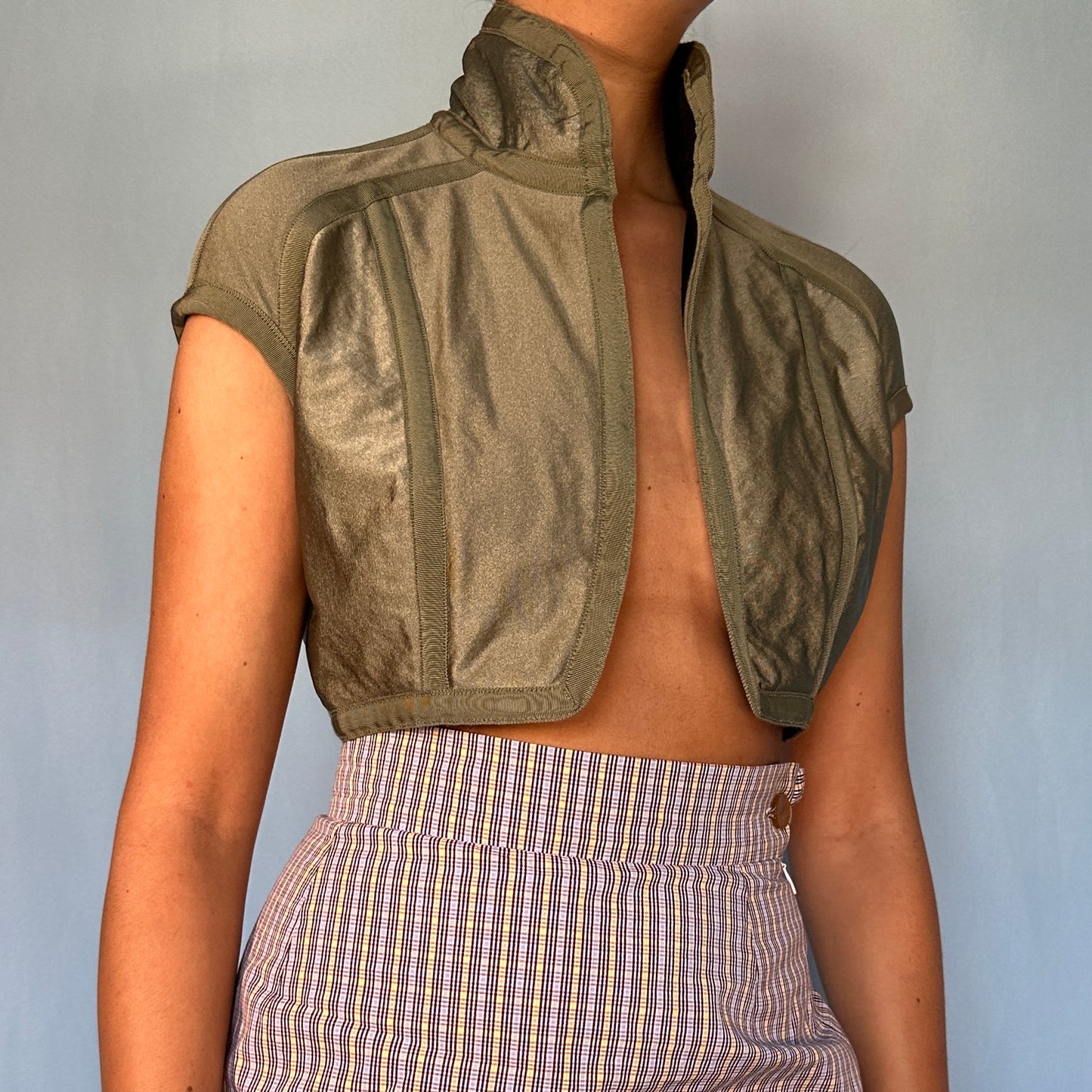 John Galliano Spring 1991 Bolero Jacket Vest