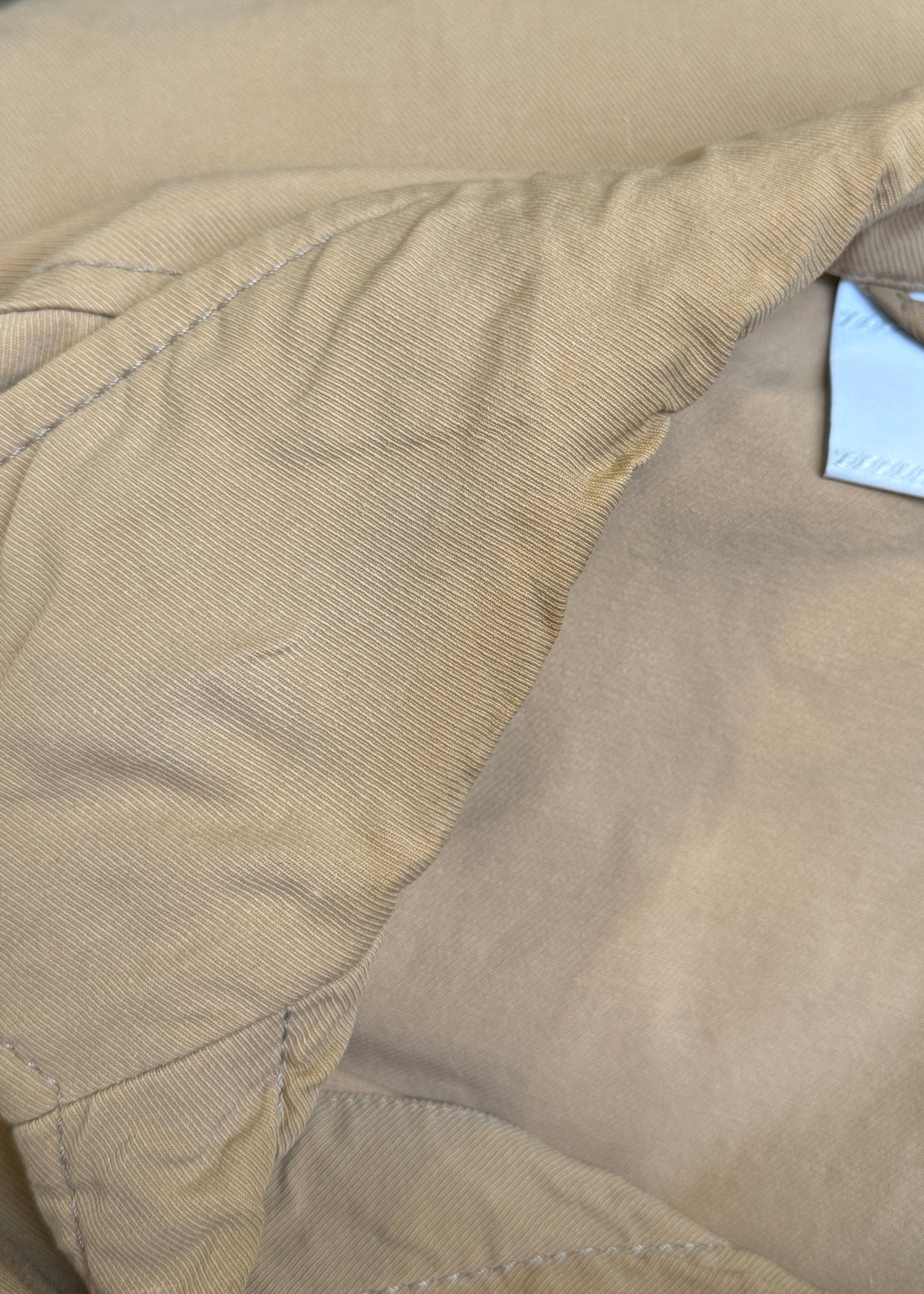*Menswear* Prada Spring 1998 Runway Beige Pullover
