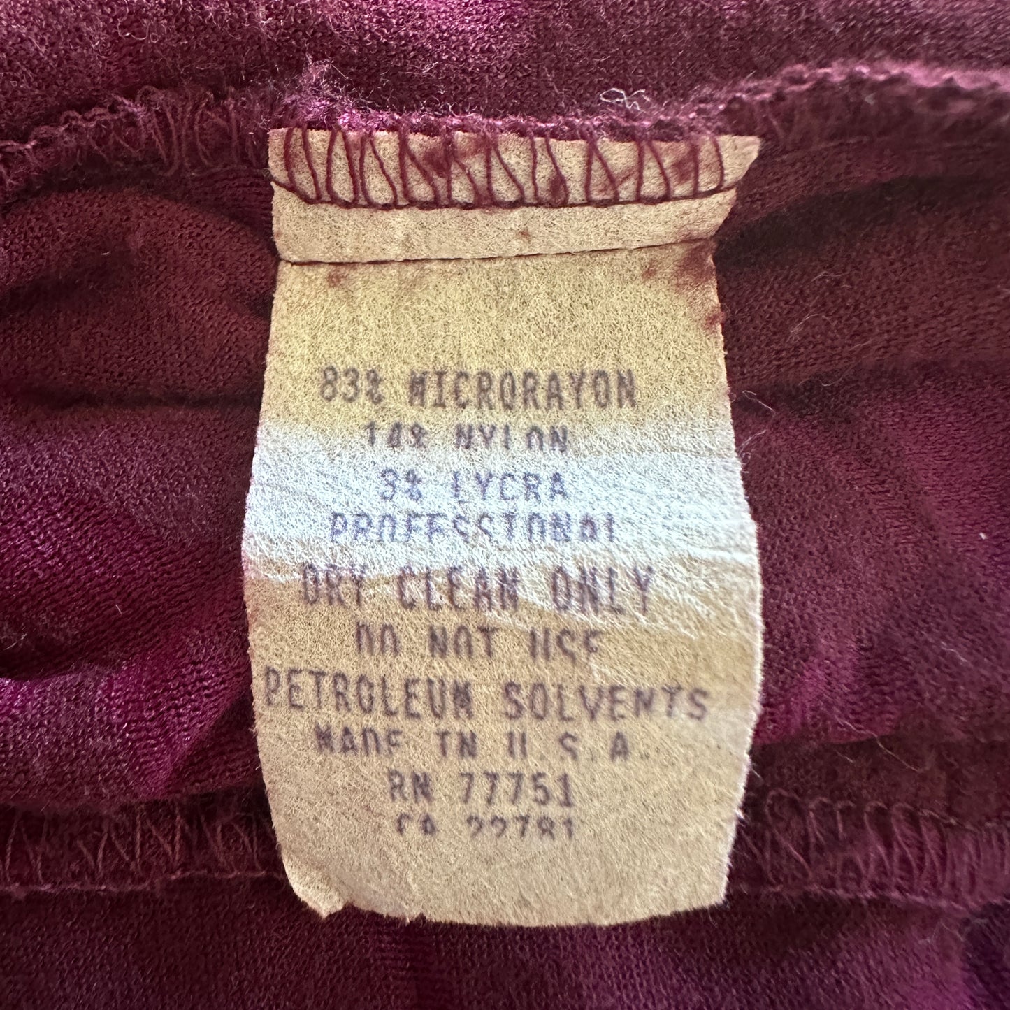 Betsey Johnson Maroon Burnout Devoré Velvet Maxi Dress