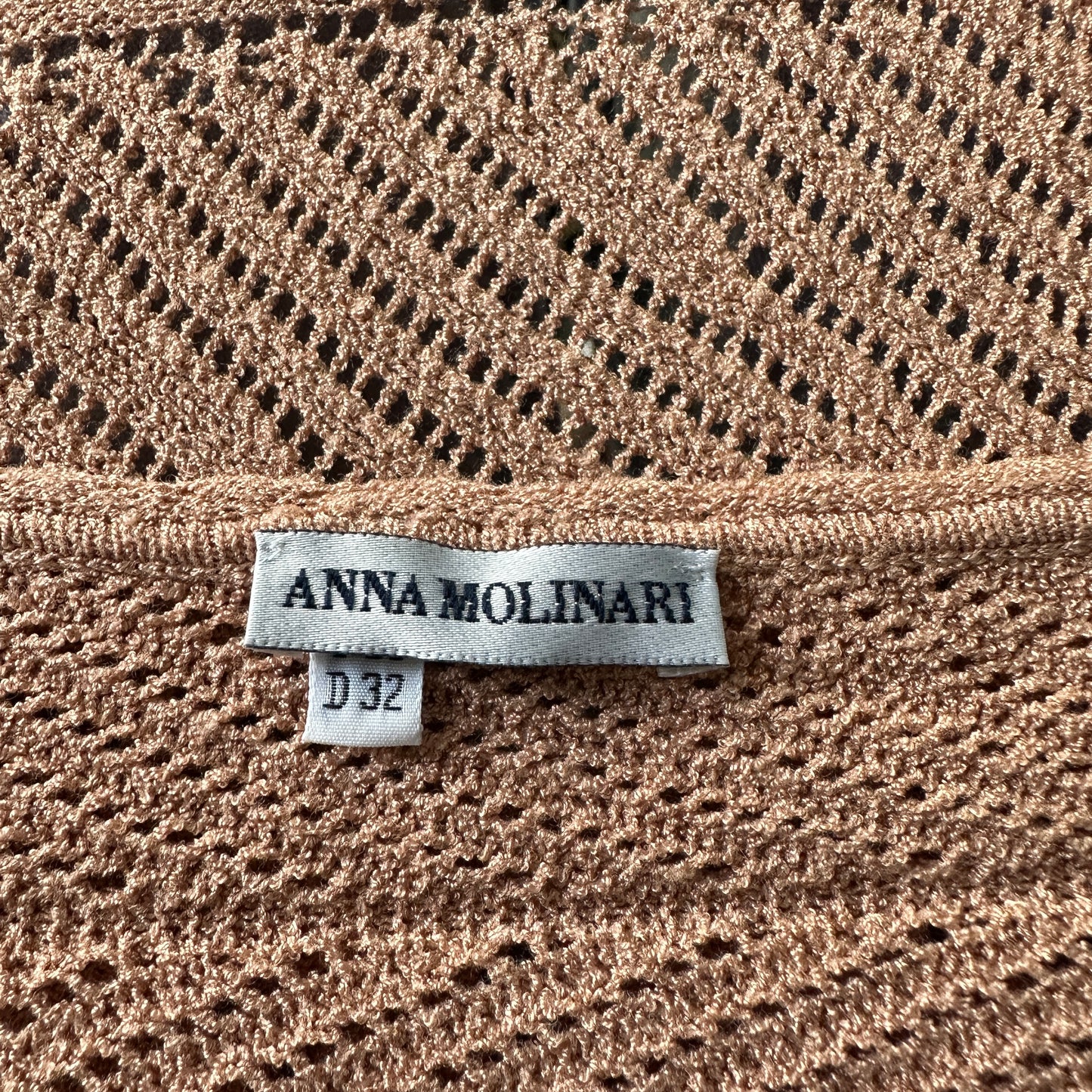 Anna Molinari Beige Cardigan