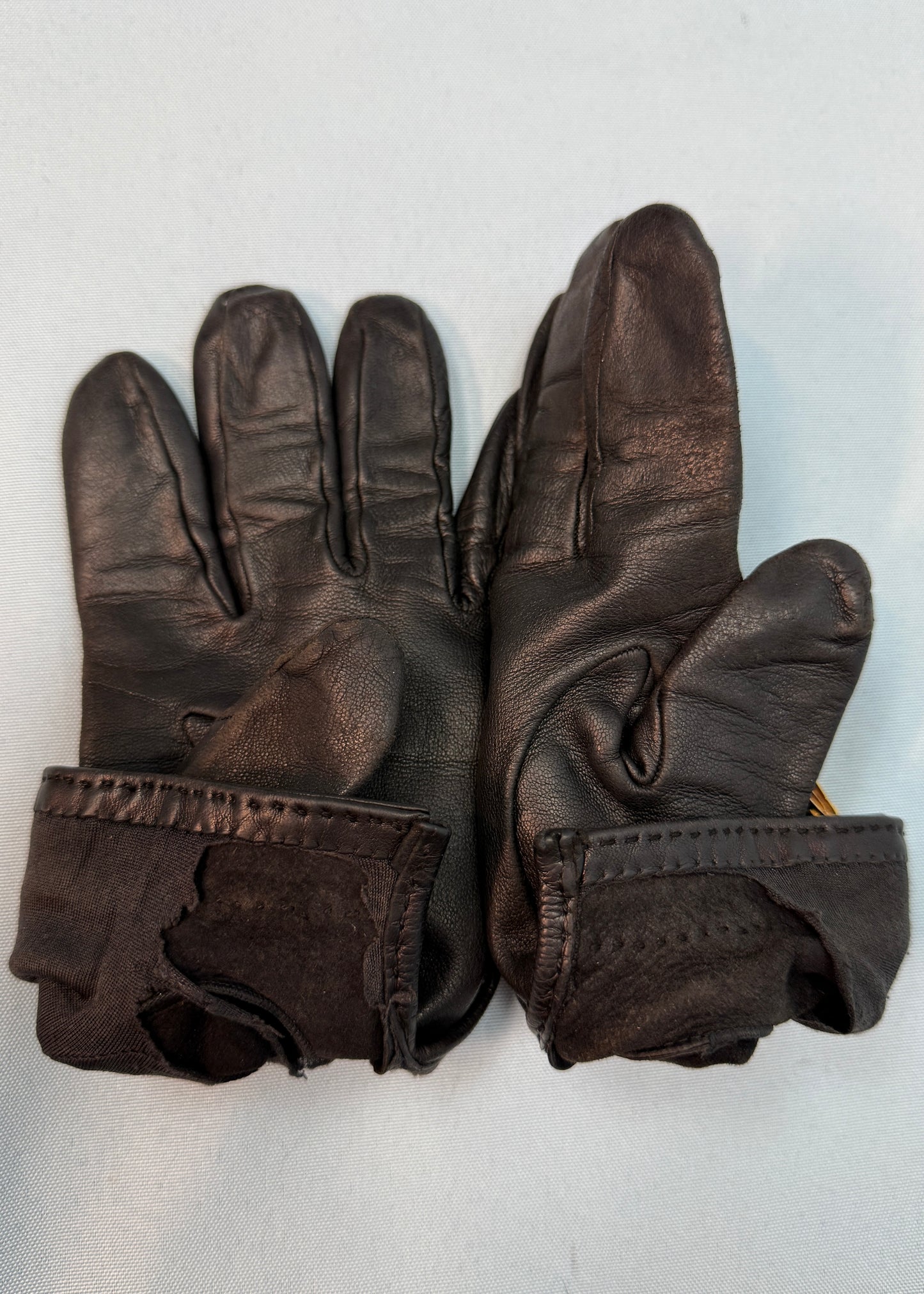 Hermès Black Leather Kelly & Constance Bag Charm Gloves