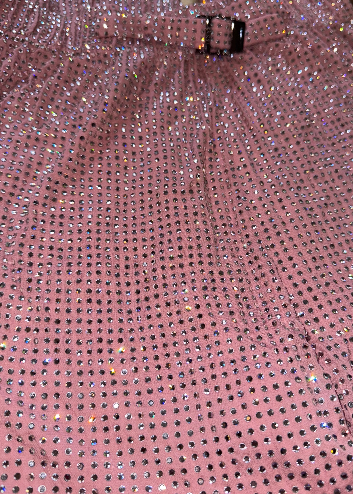Gucci Spring 2000 Runway Pink Swarovski Crystal Embellished Pants
