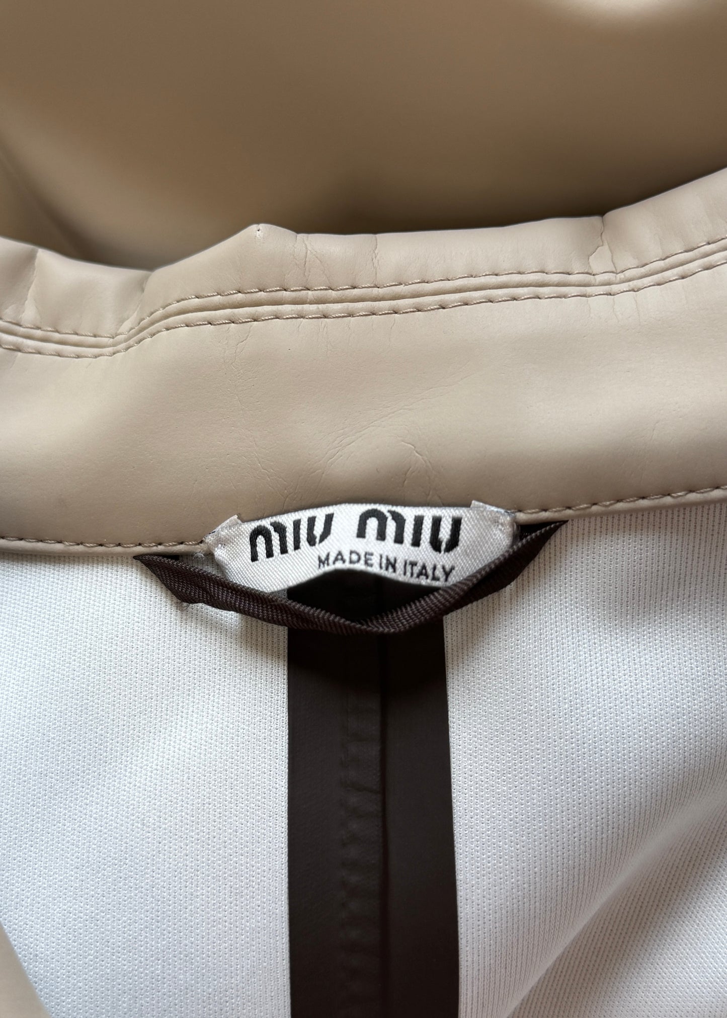 Miu Miu Resort 2019 Runway Cat Print Rain Coat