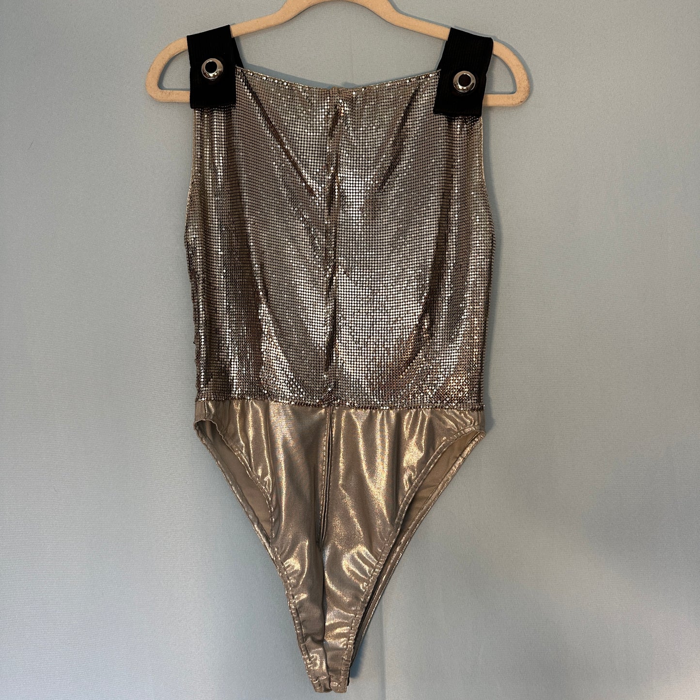 Atelier Versace Spring 1994 Oroton Bodysuit Top