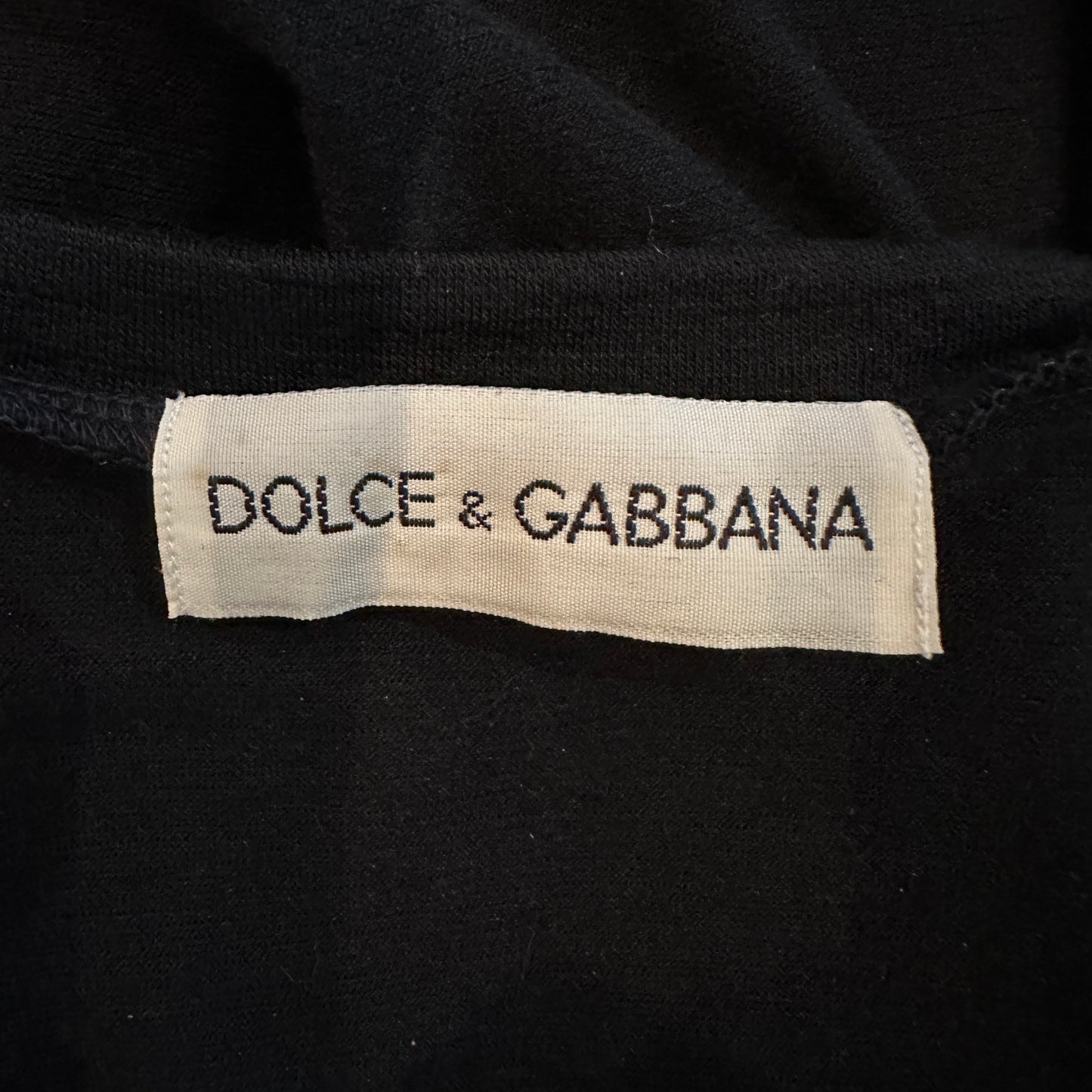 Dolce & Gabbana Chiffon Hem Dress