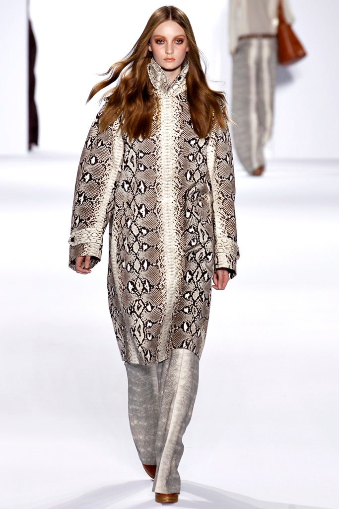 Chloé Fall 2011 Runway Python Print Cotton Jacket