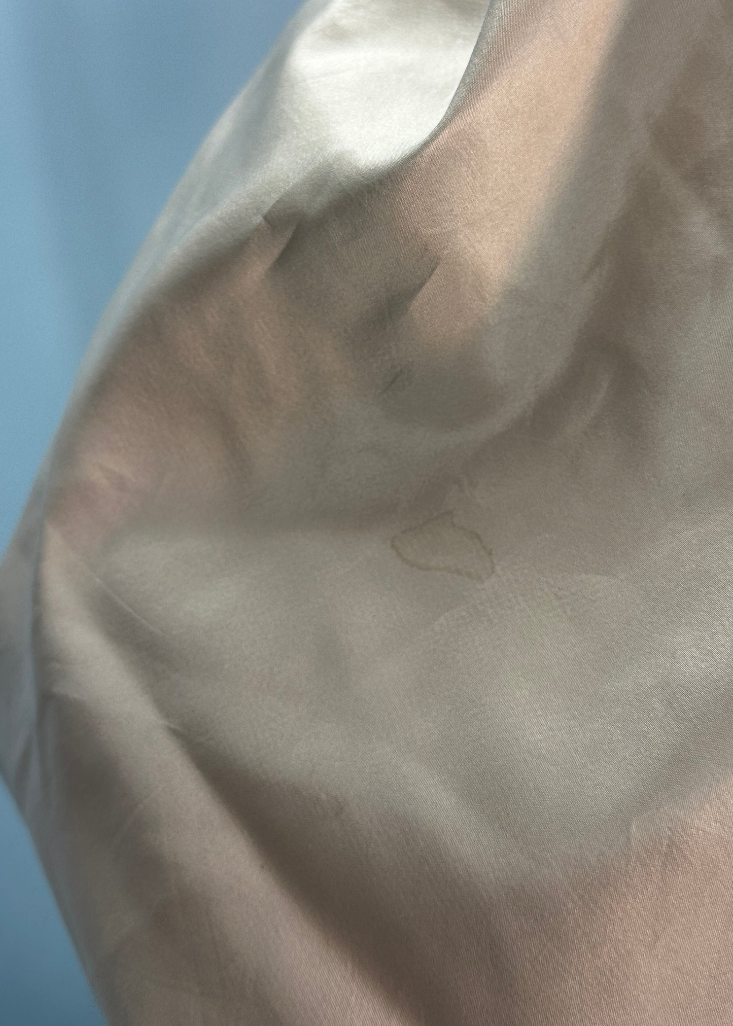 Loris Azzaro 1980’s Silk Taffeta Removable Puff Sleeve Gown