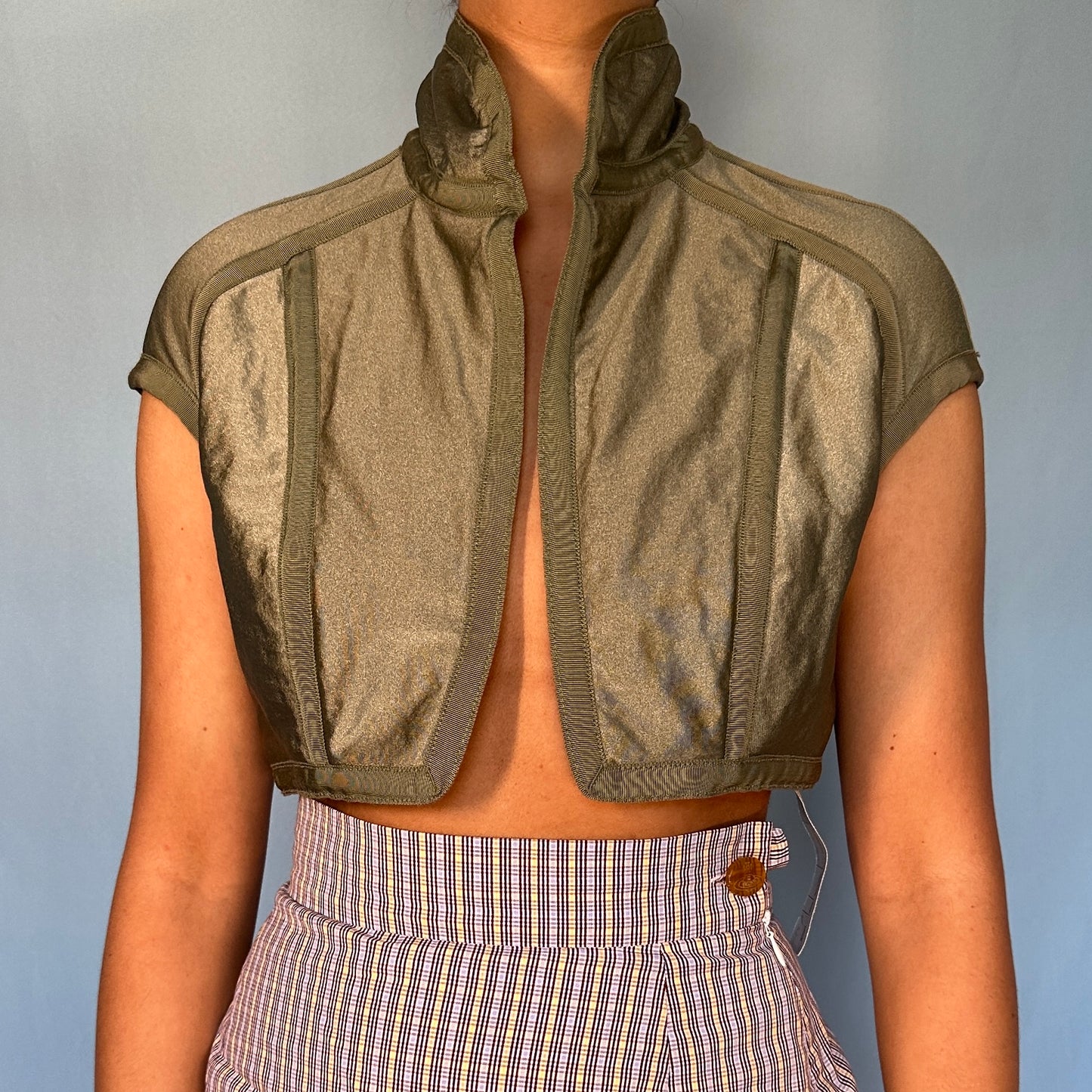 John Galliano Spring 1991 Bolero Jacket Vest