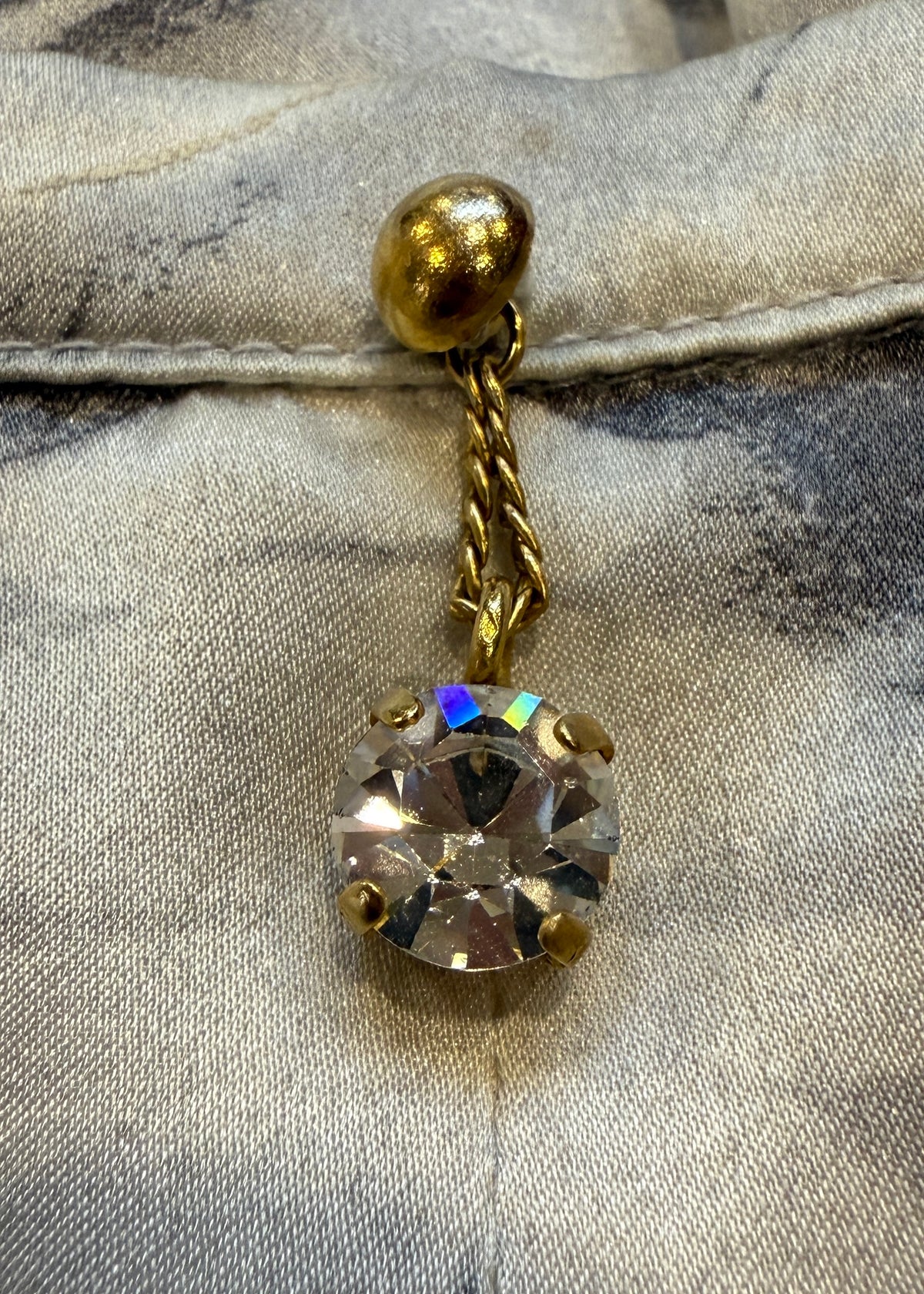 Roberto Cavalli Spring 1999 Feather Print Silk Palazzo Pants