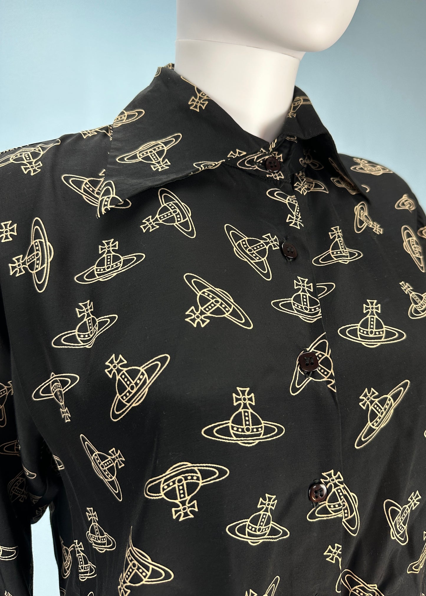 Vivienne Westwood 1980’s Black Orb Shirt