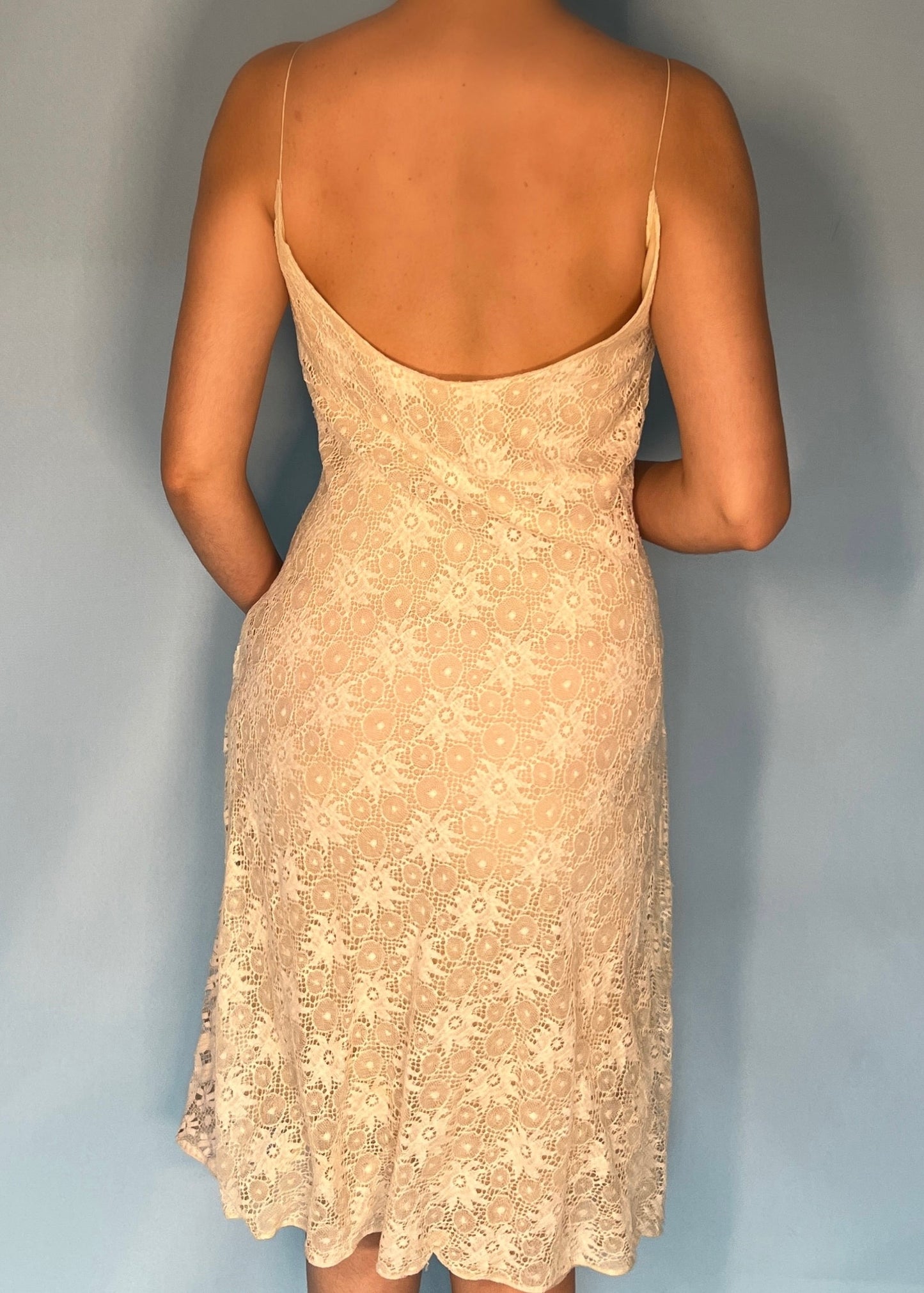 Christian Lacroix Lace Embroidered Dress