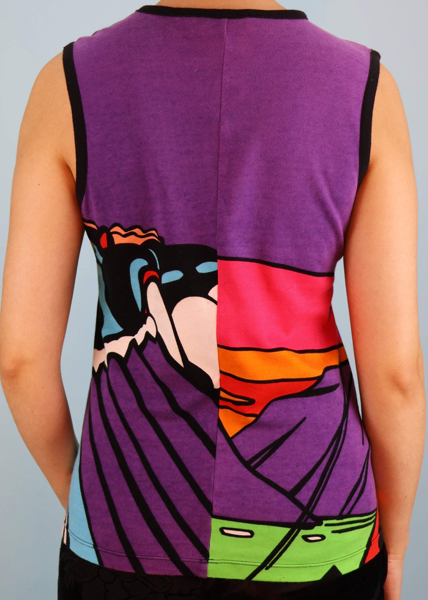 Celine 2004 Guy Peellaert Cartoon Tank Top
