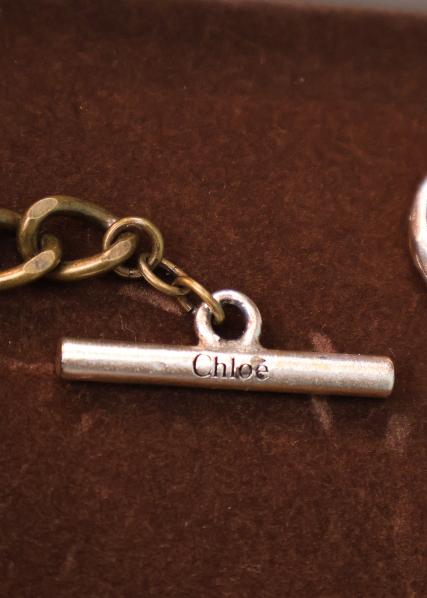 Chloé Fall 2005 Chain Fringe Pendant Necklace