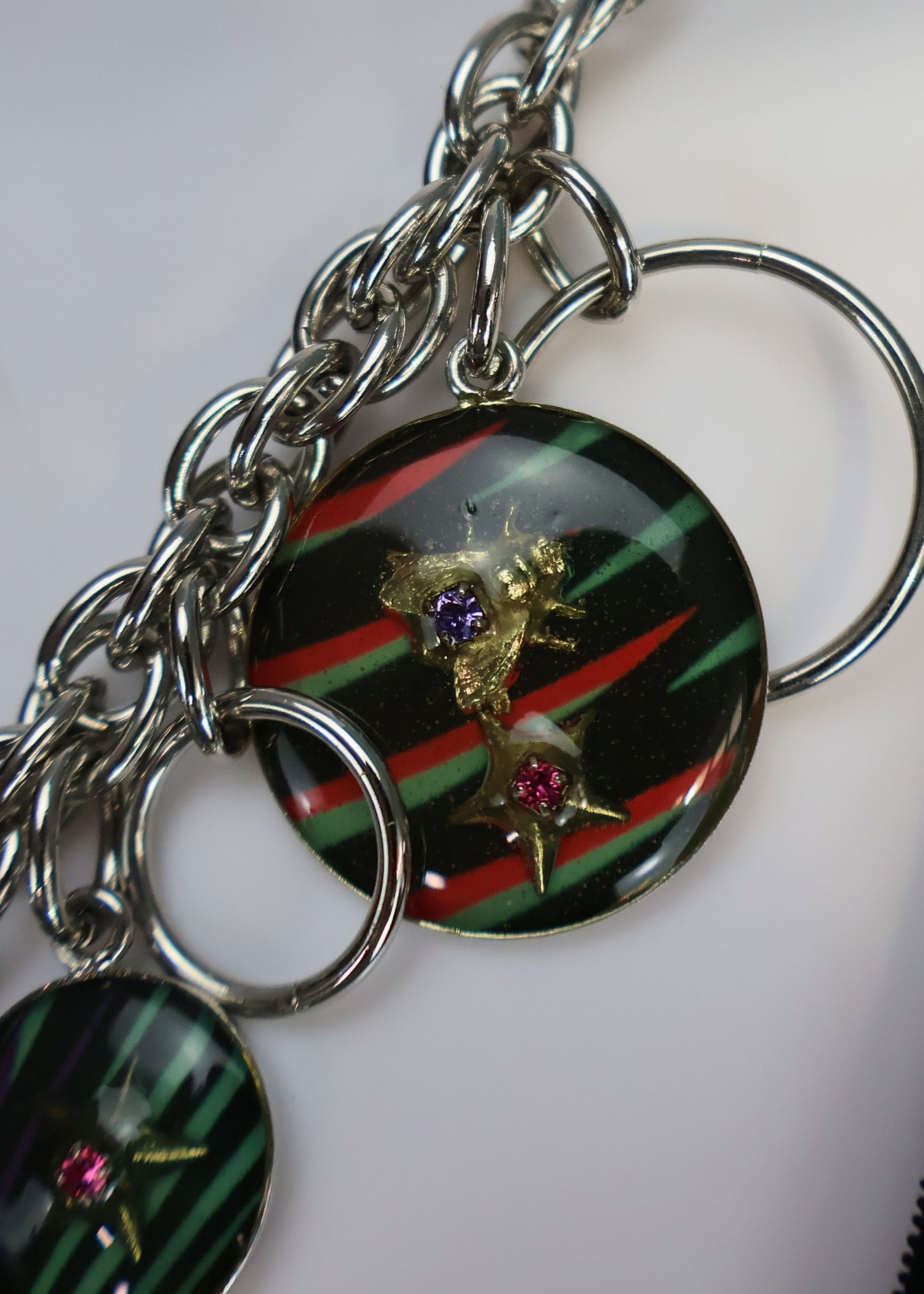 Missoni Fall 2004 Jewelled Bug Necklace