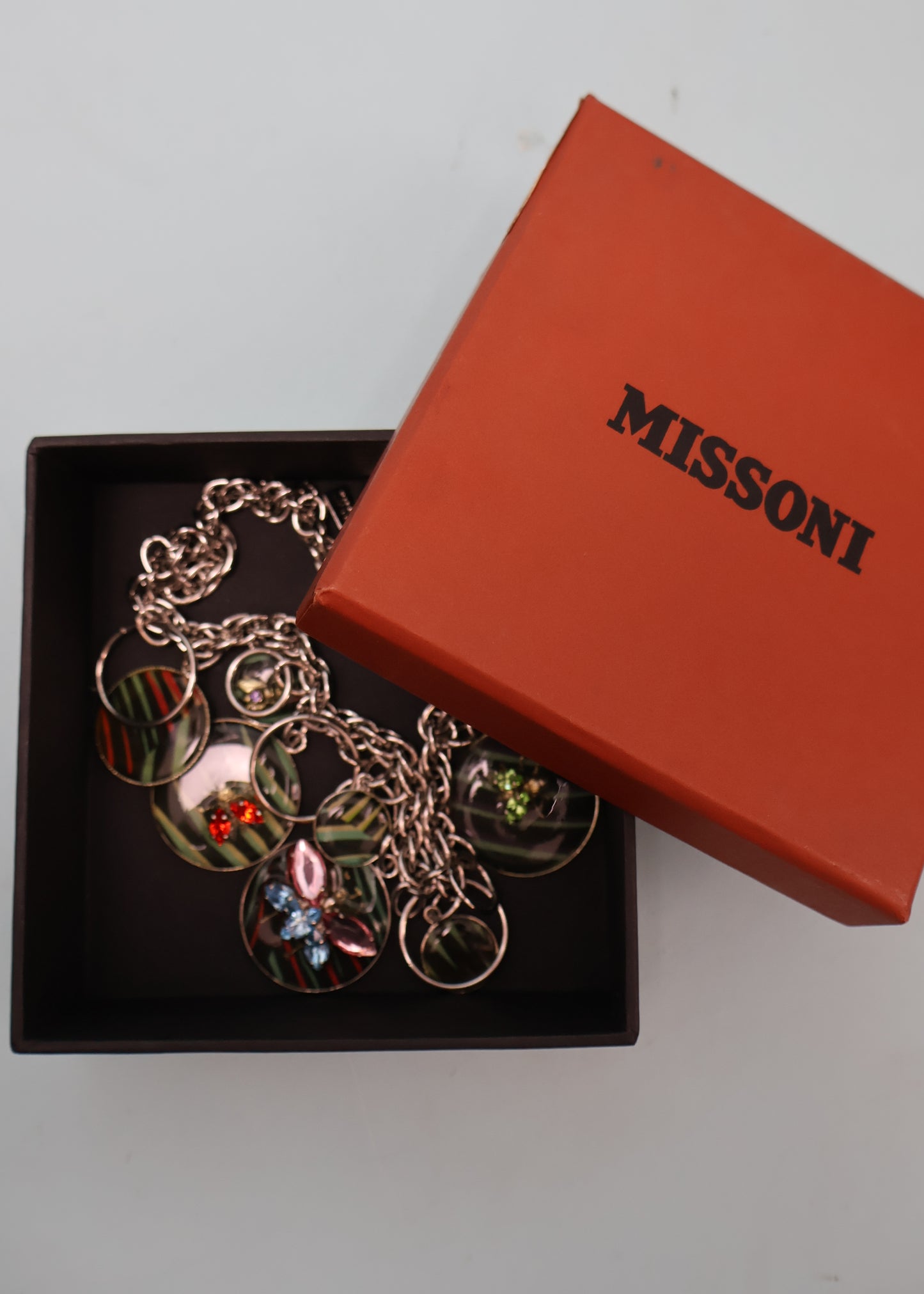 Missoni Fall 2004 Jewelled Bug Necklace