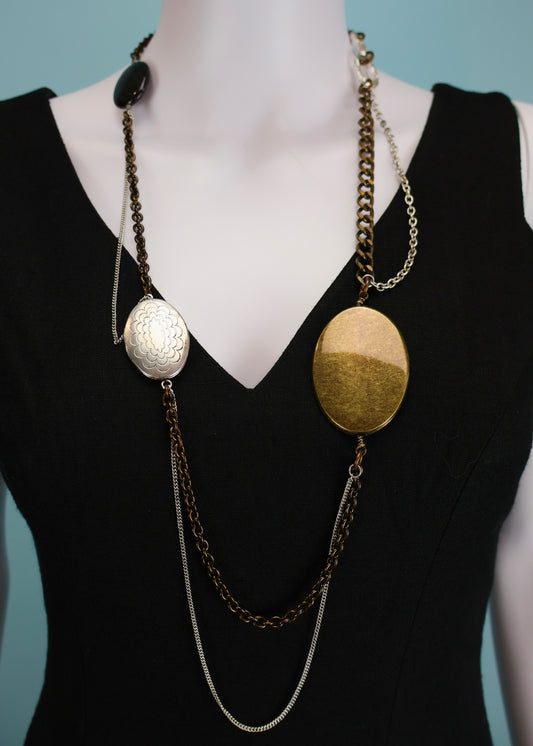 Chloé Fall 2006 Locket Pendant Multichain Necklace