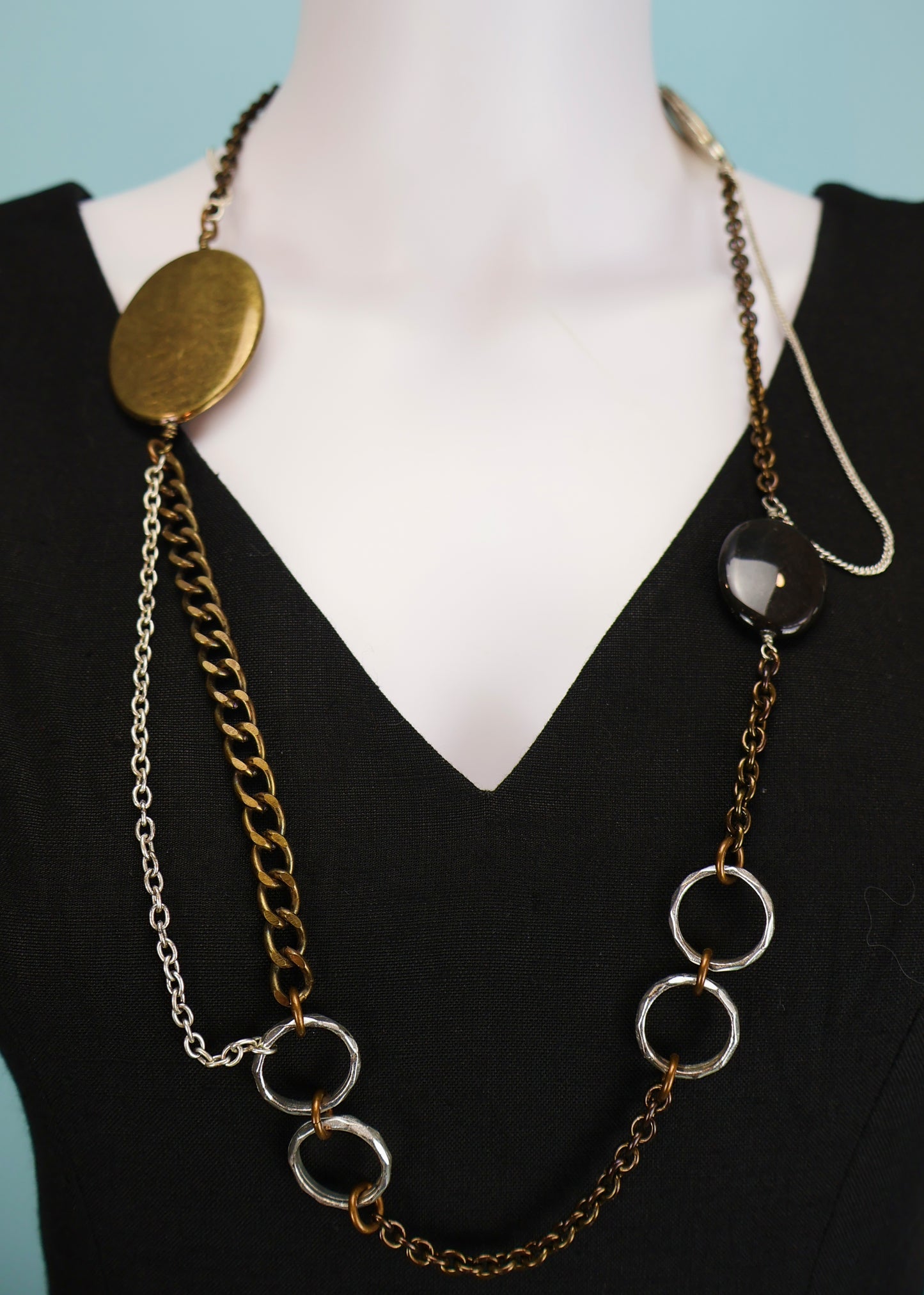 Chloé Fall 2006 Locket Pendant Multichain Necklace