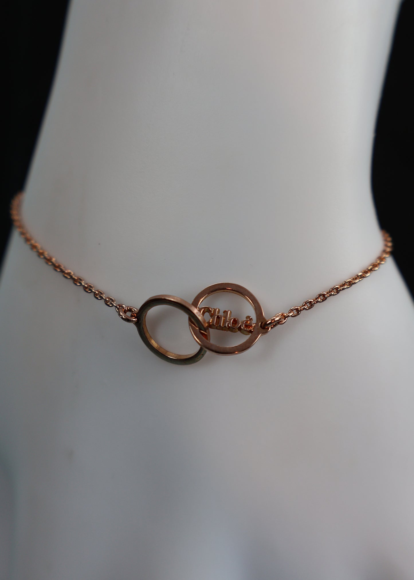 Chloé Fall 2010 Rose Gold Linked Rings Bracelet