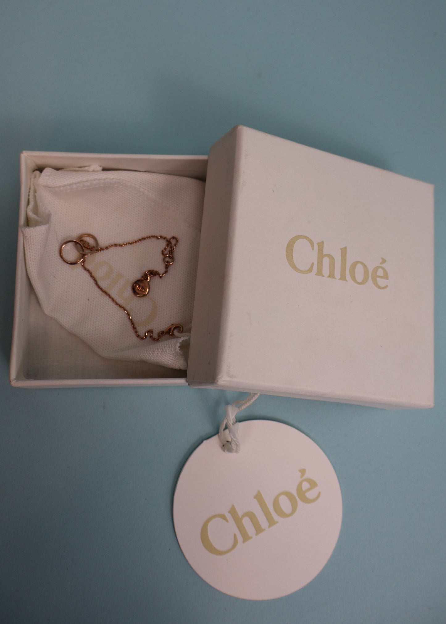 Chloé Fall 2010 Rose Gold Linked Rings Bracelet