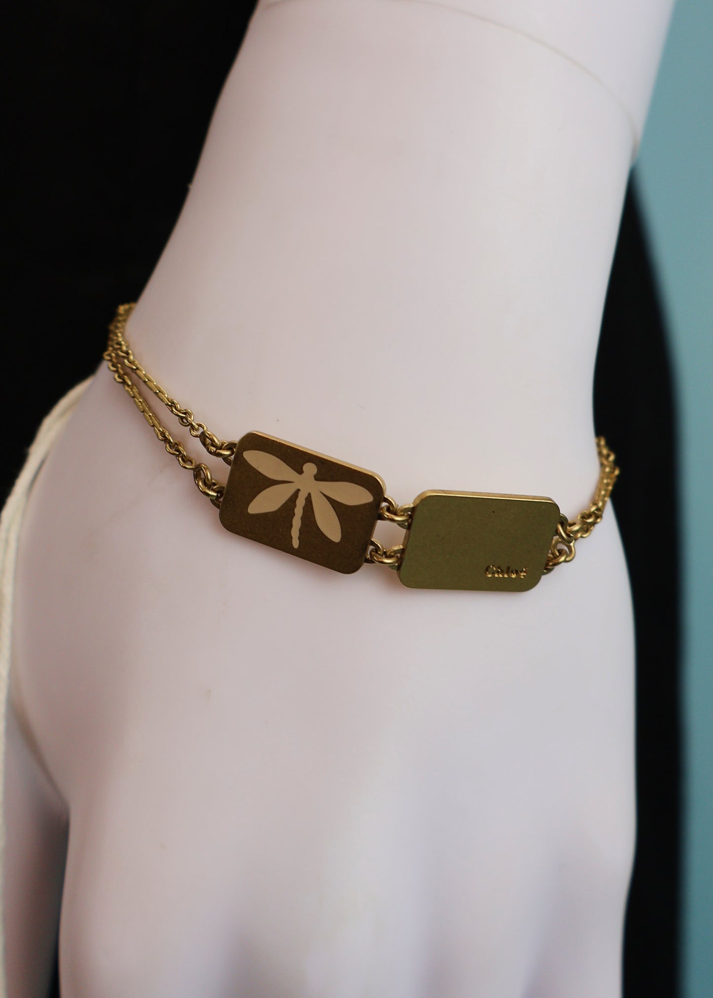 Chloé Spring 2011 Gold Dragonfly Bracelet