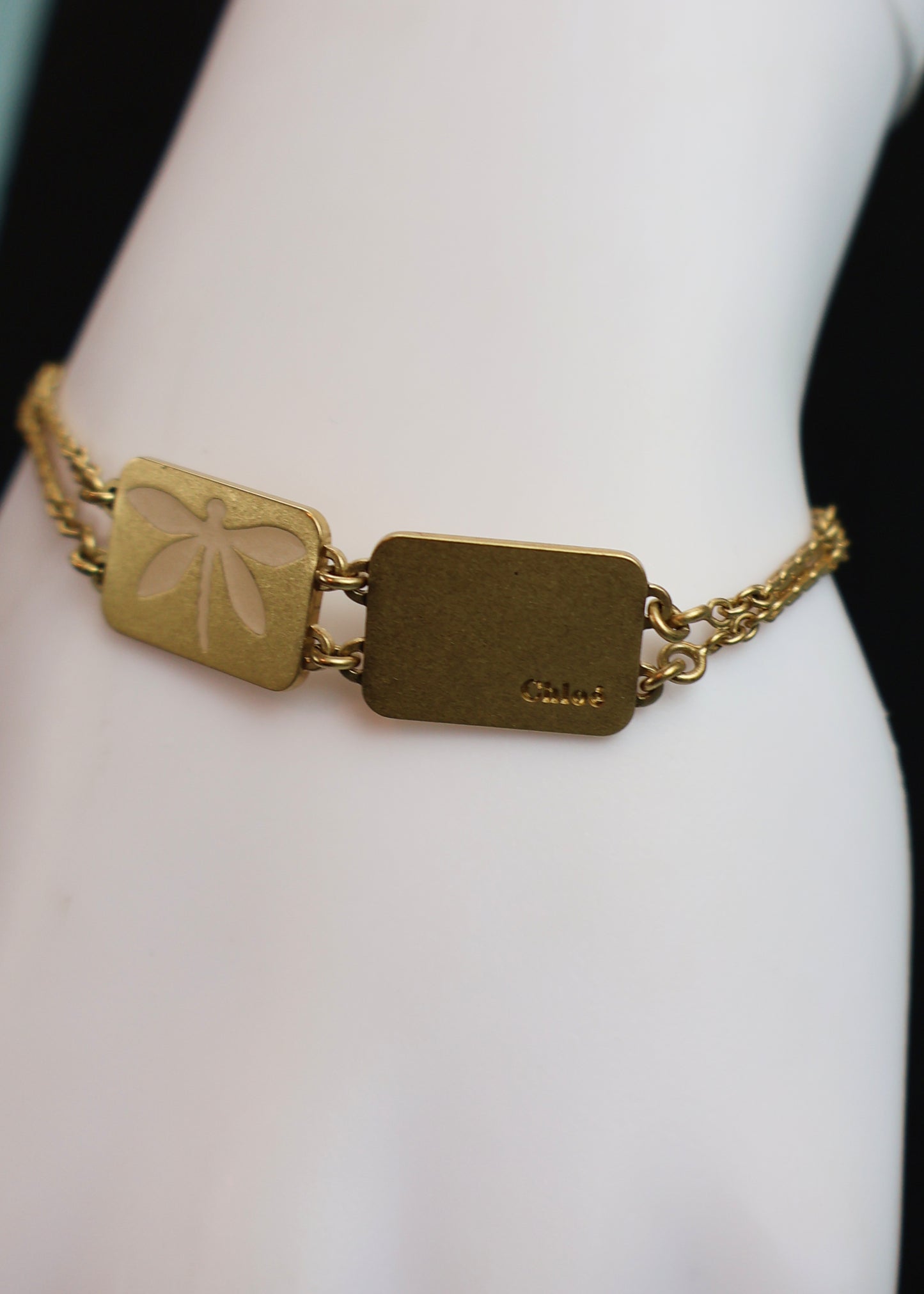 Chloé Spring 2011 Gold Dragonfly Bracelet