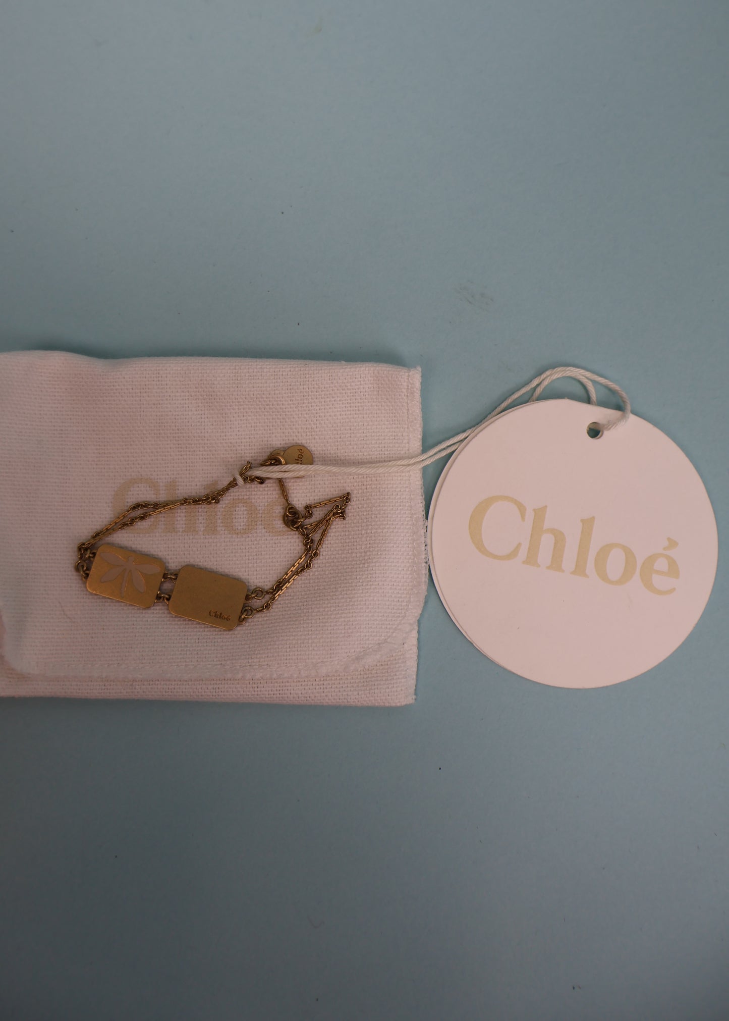Chloé Spring 2011 Gold Dragonfly Bracelet