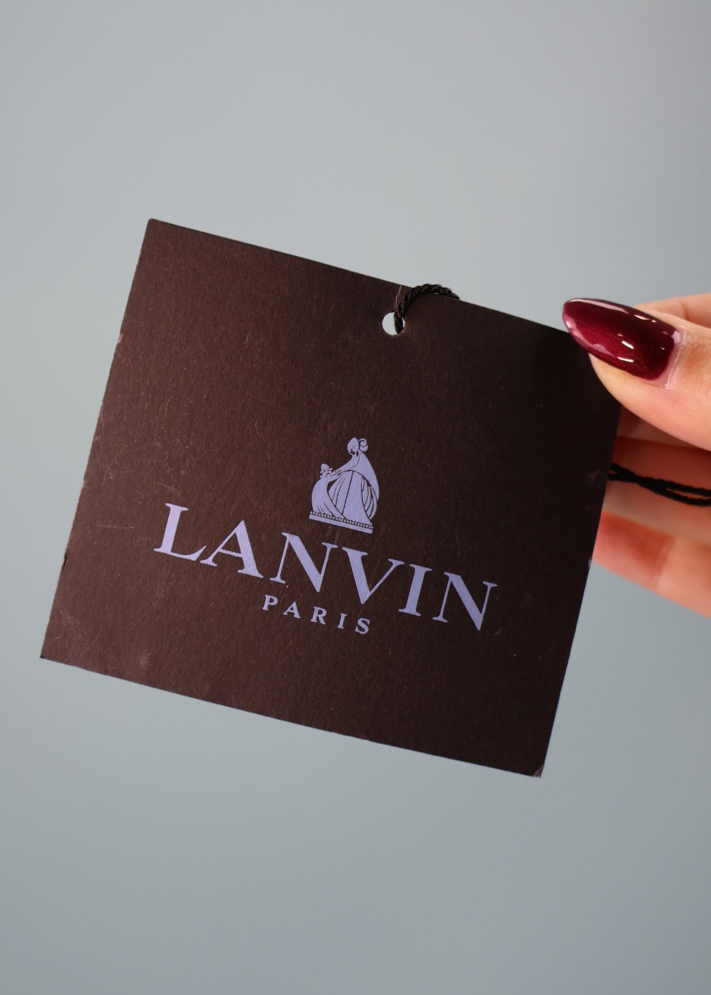 Lanvin Fall 2003 Black & Grey Crystal Cocktail Ring