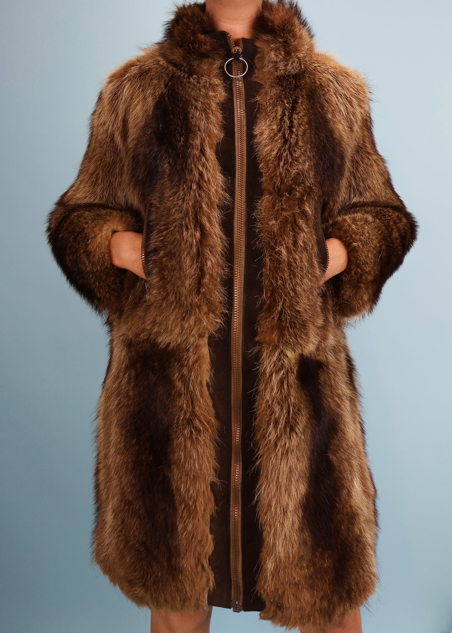 Pierre Cardin 1966 Documented Leather & Fur Jacket