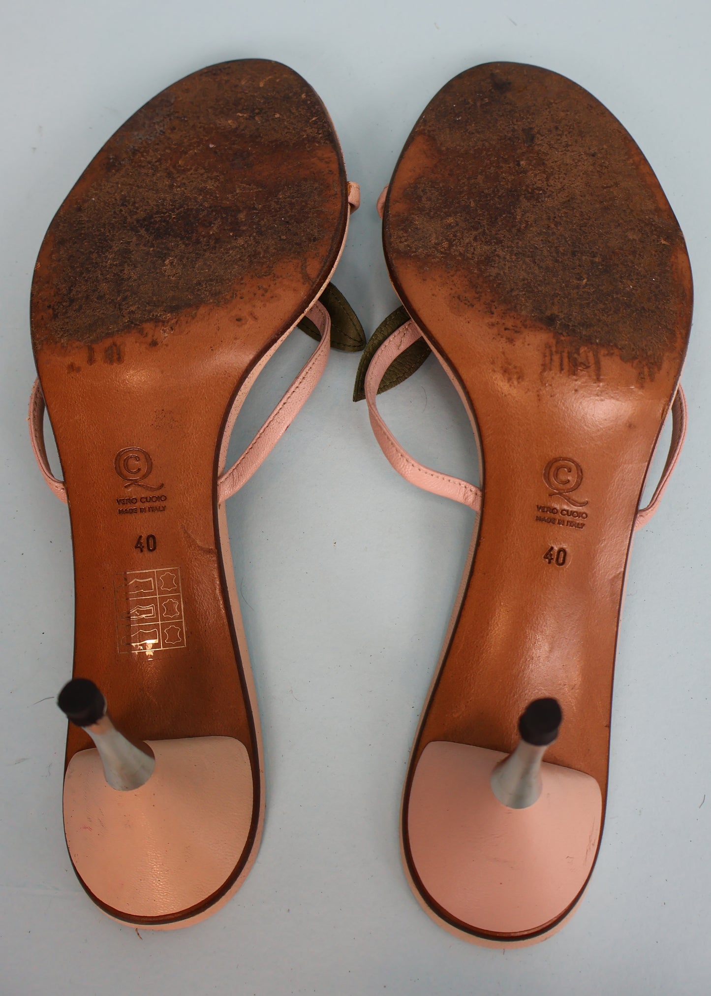 Alexander McQueen Spring 2003 Leather Cherry Charm Heels