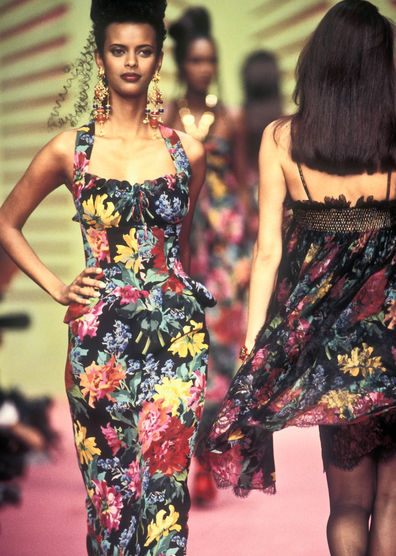 Christian Lacroix Spring 1993 Dress