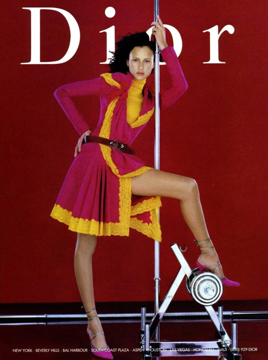 Dior Fall 1998 Purple Silk Brocade and Lace Skirt & Jacket Set
