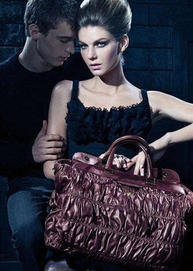 Prada Fall 2010 Runway Ruffle Dress