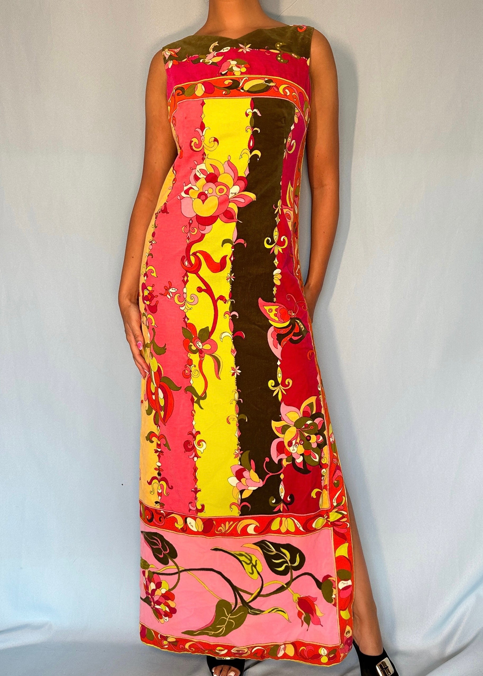 Emilio pucci long online dress
