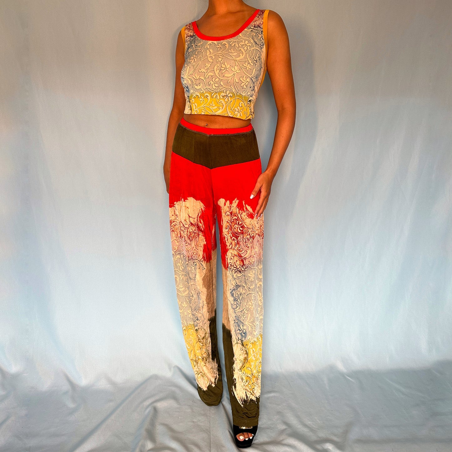 Jean Paul Gaultier Spring 2002 Pants & Top Set