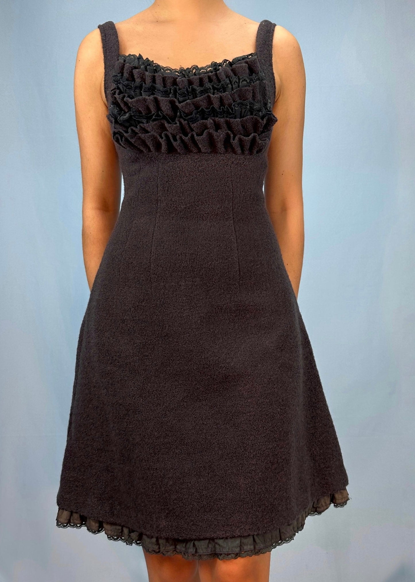 Prada Fall 2010 Runway Ruffle Dress