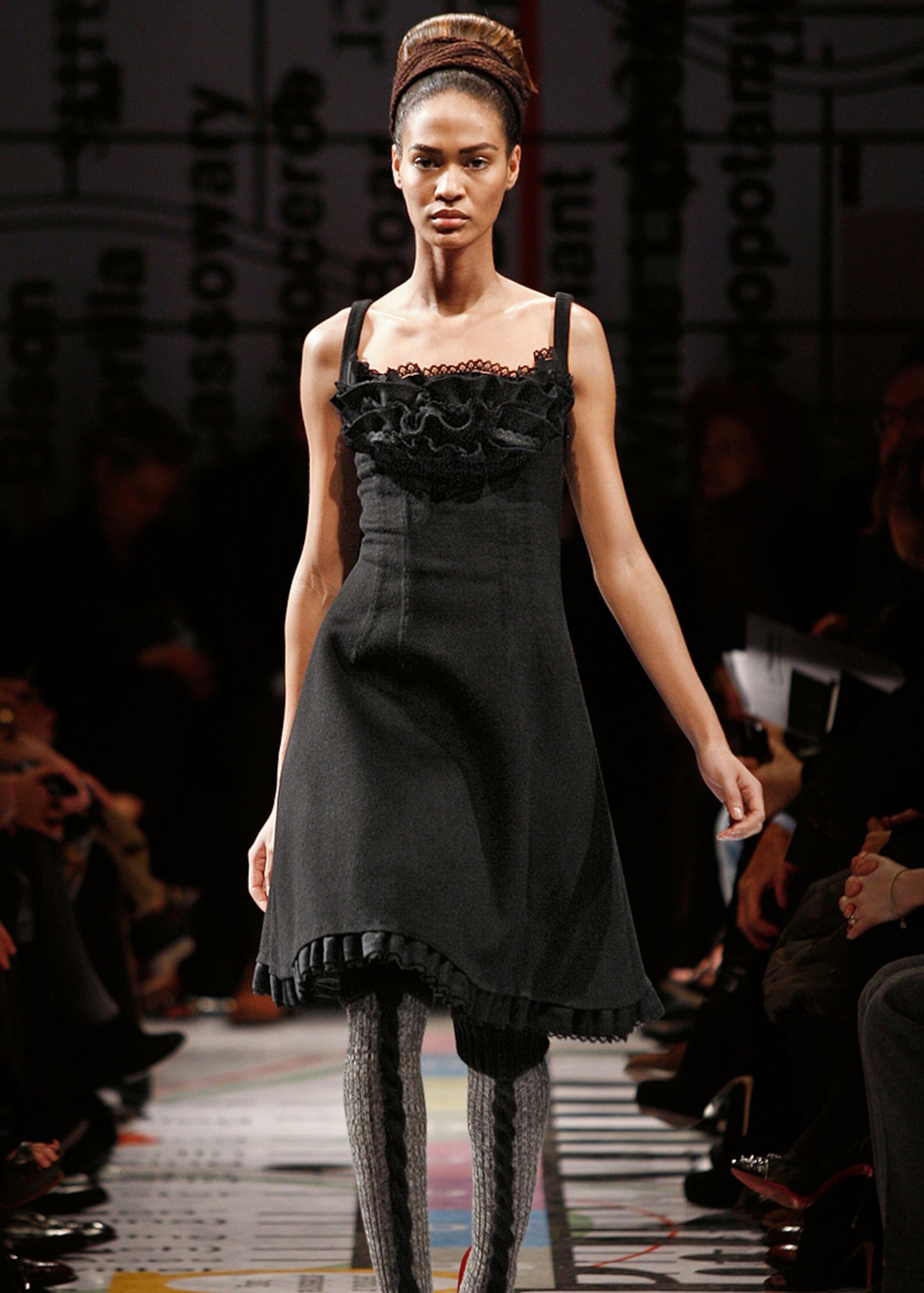 Prada Fall 2010 Runway Ruffle Dress